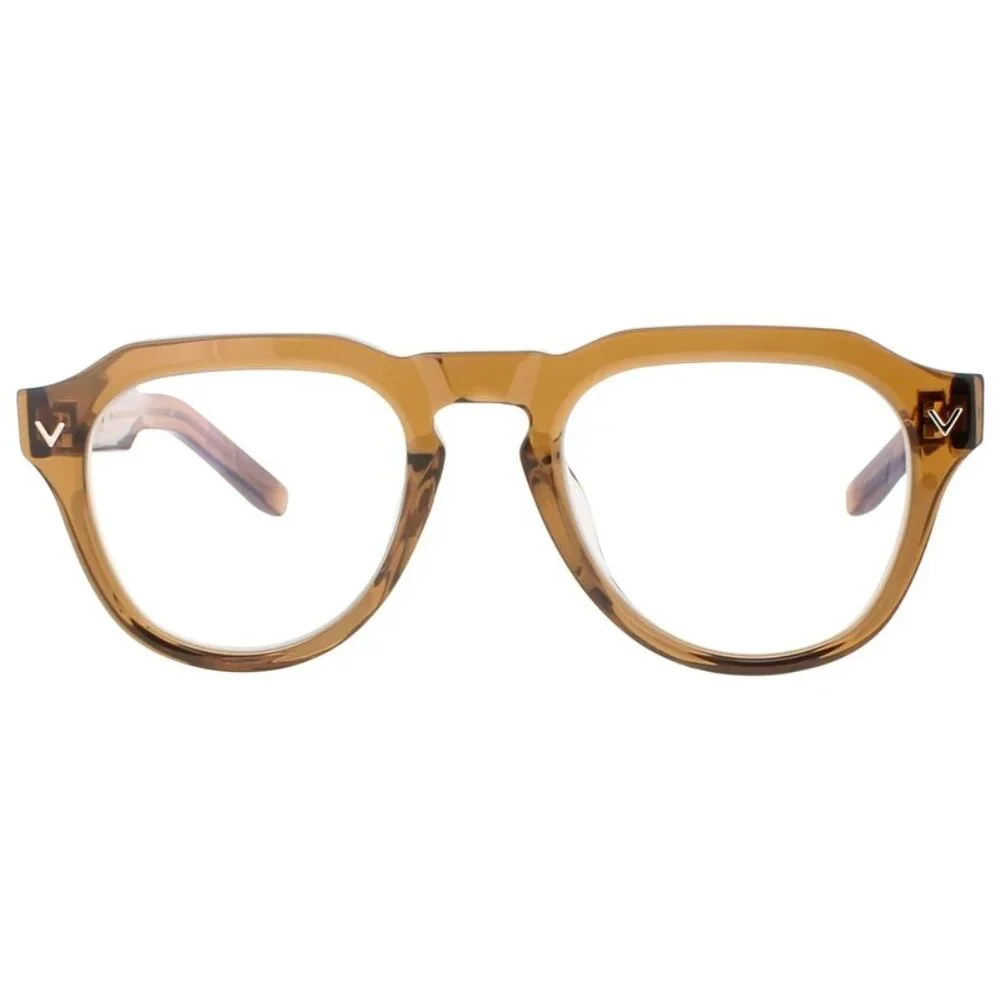 NWT VALENTINO EYEGLASSES UNISEX BROWN EYEWEAR